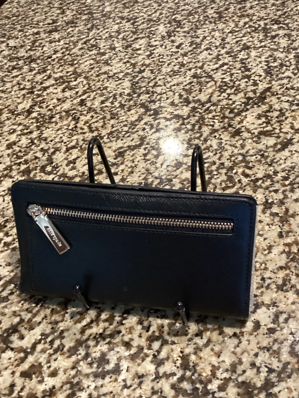 kate spade Pink and Black Bow Crossbody Bag with wallet and Dust Bag - Picture 8 of 9